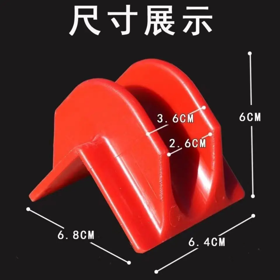 Protector de esquina de nailon para trabajos aéreos al aire libre, cuerda de ángulo recto, antiabrasión, 10 piezas - imagen 5