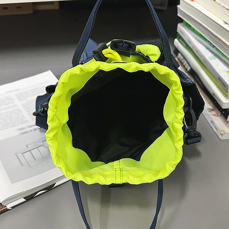 Bolsa de viaje para deportes al aire libre, senderismo, bolso grande de hombro con apertura con cordón, bolsos Molle tácticos para escalada, bolso cruzado para acampar - imagen 4