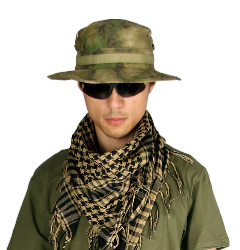 Sombrero Boonie con cordón ajustable bajo la barbilla