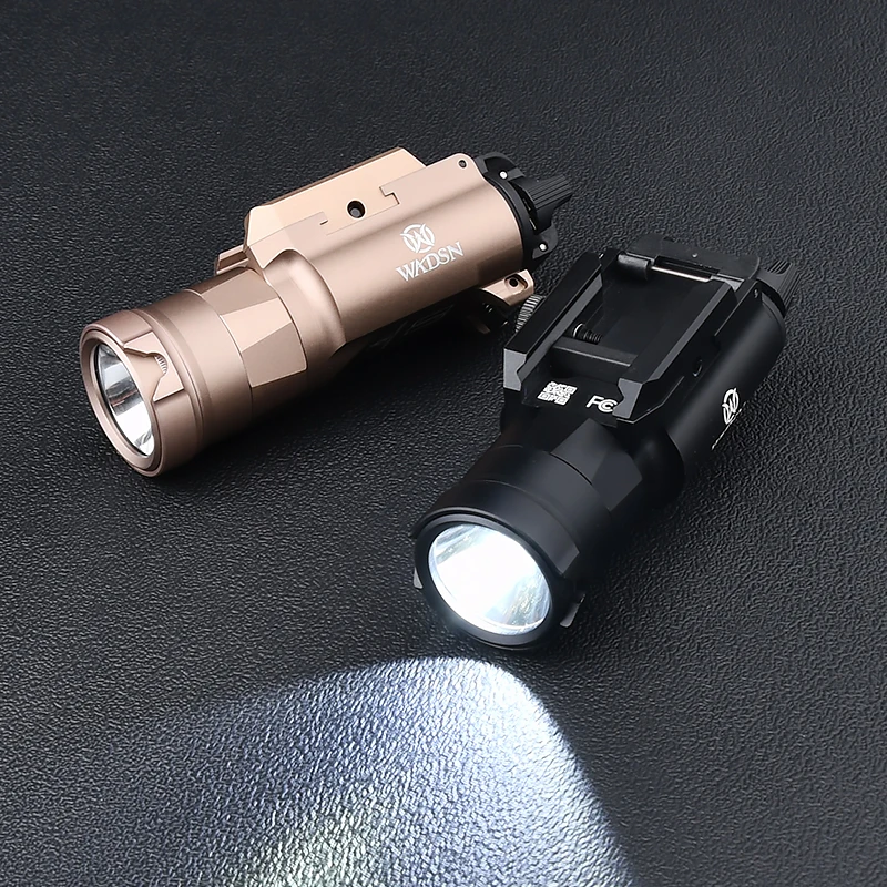 WADSNX300UH B caza Surefir linterna arma explorador Metal LED al aire libre luz táctica airsoft accesorios equipos ajuste 20mm - imagen 5