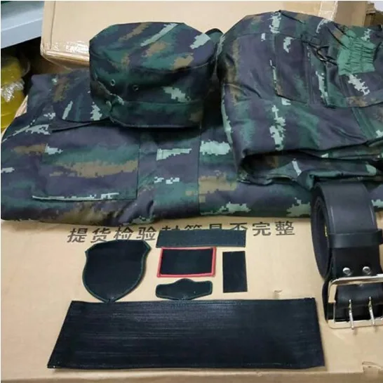 Traje de batalla especial con estampado de leopardo, traje de camuflaje, traje de entrenamiento de campo, punto de Tigre, verano e invierno - imagen 4