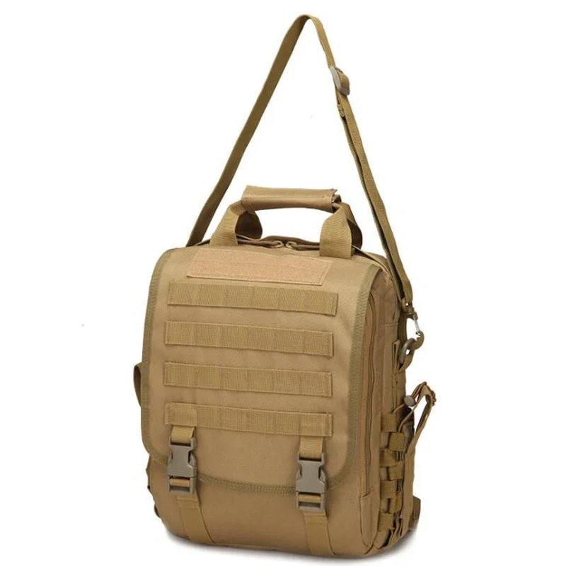 Mochila táctica Molle de 20L para hombre, bolso para ordenador portátil con tapa blanda, mochila impermeable para exteriores, senderismo, Camping, caza, bolsos de hombro - imagen 5