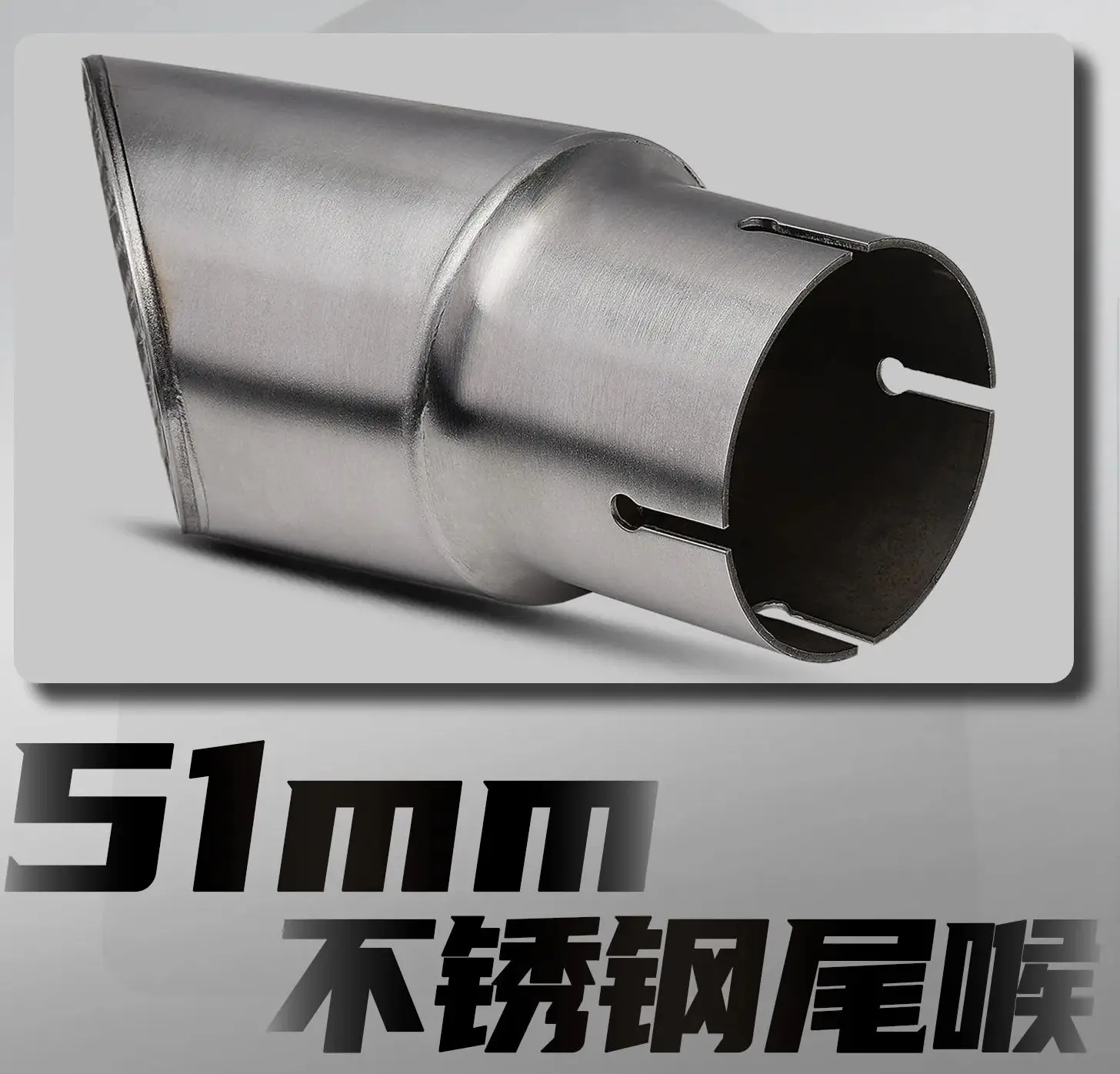 Tubo de escape modificado Speed400/Scrambler400 - Tubo de escape oculto de acero inoxidable - imagen 5