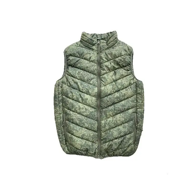 Chaleco deportivo informal de otoño e invierno para hombre, chaleco cálido táctico de camuflaje para exteriores EMR