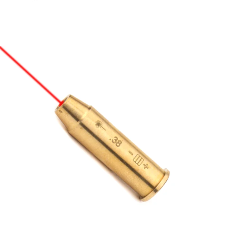 380ACP mira de calibre láser, 38 puntero láser, 38 colimador, 223, 9MM, con 2 juegos de baterías - imagen 5