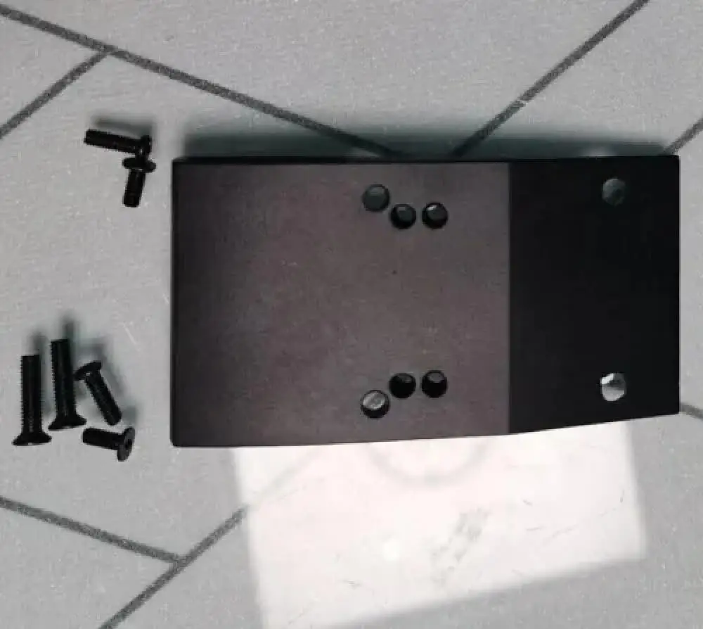 Anvis 6/9-Adaptador de Base de montaje Nvg para casco táctico, placa de transferencia de Metal para caza - imagen 3