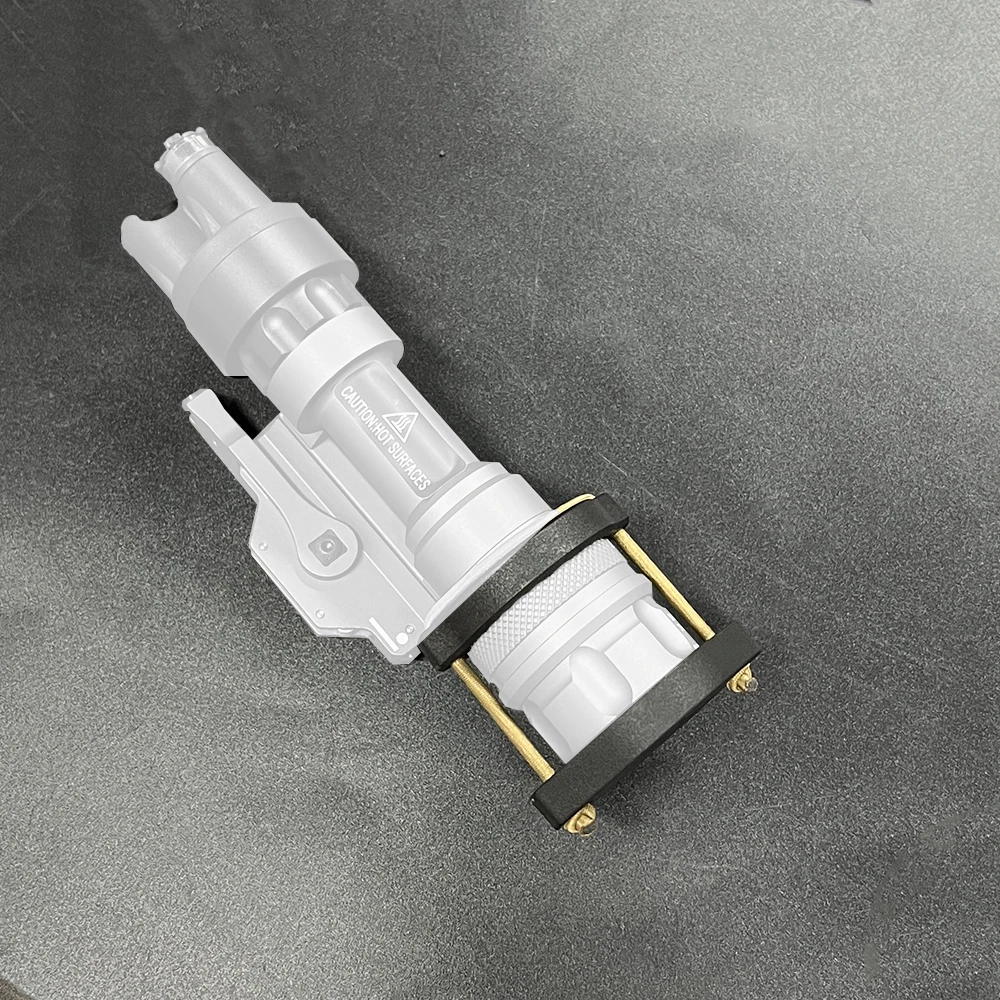 Cubierta protectora para linterna, tapa de lente frontal para M300 M600 M952V M951 Modlite Scout, Protector de luz - imagen 4