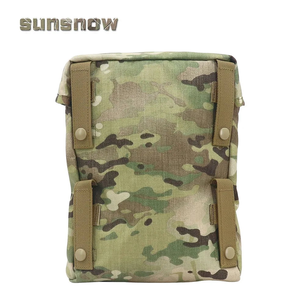 USMC PACK Paquete de accesorios de asiento lateral MOLLE Bolsa de suministros de asiento de gran capacidad Bolsas de utilidad - imagen 3