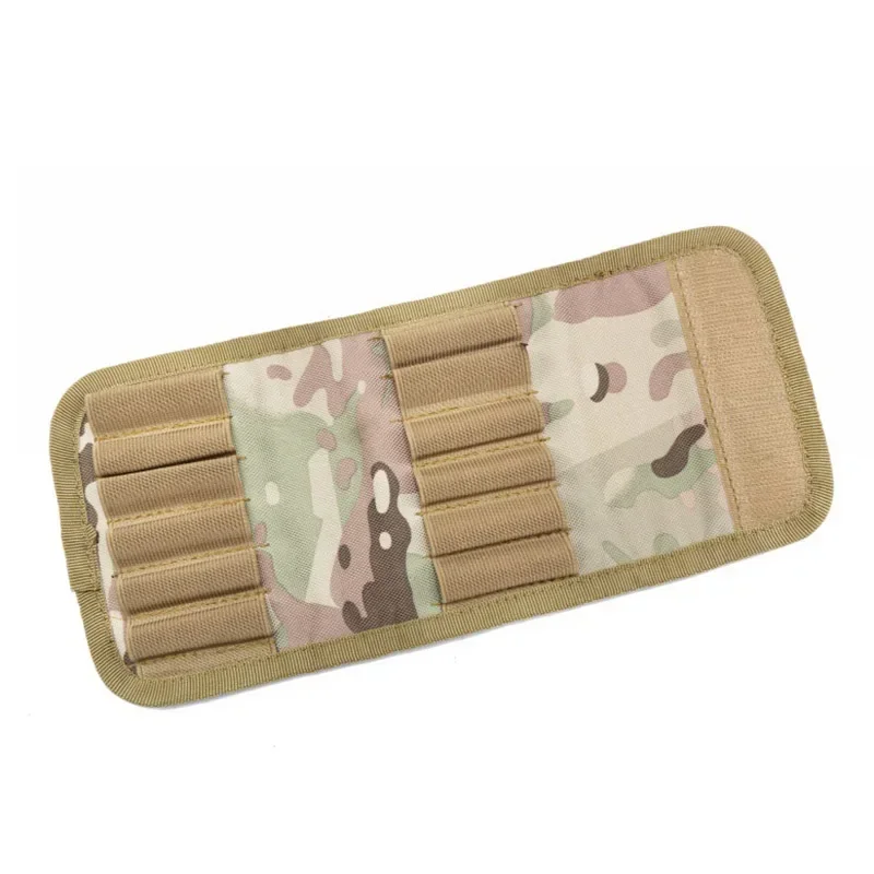 Táctico 12 Rifle redondo escopeta carcasa municiona pistola bala recarga titular Molle Mag bolsa munición cartucho redondo titular caza - imagen 5