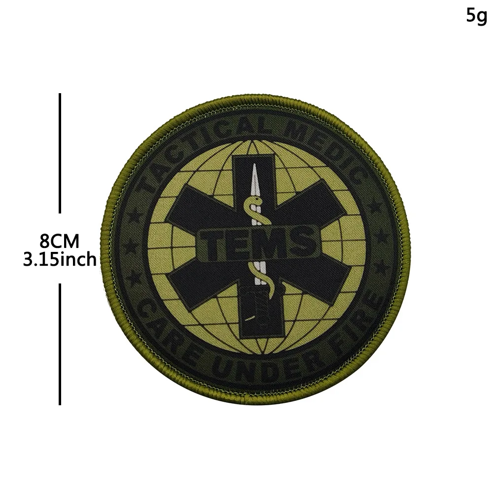 MEDIC TEMS Kit de primeros auxilios táctico con parches MOLLE - imagen 5