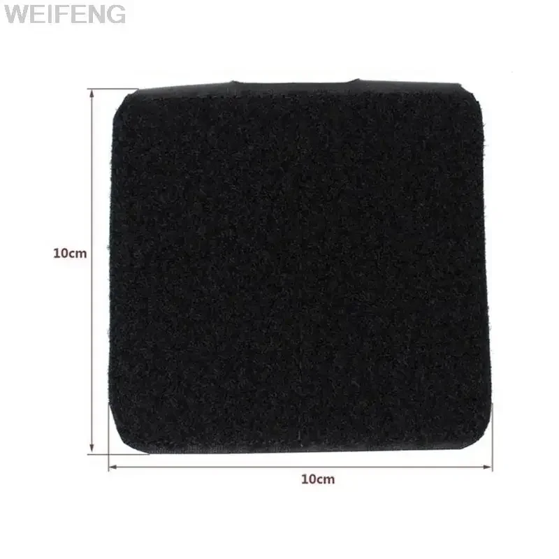 Panel de anillo de parche de identificación Modular táctico, convertidor de gancho y anillo Molle, Panel adaptador de cinta, tablero de exhibición, etiqueta de identificación, accesorio de chaleco - imagen 3