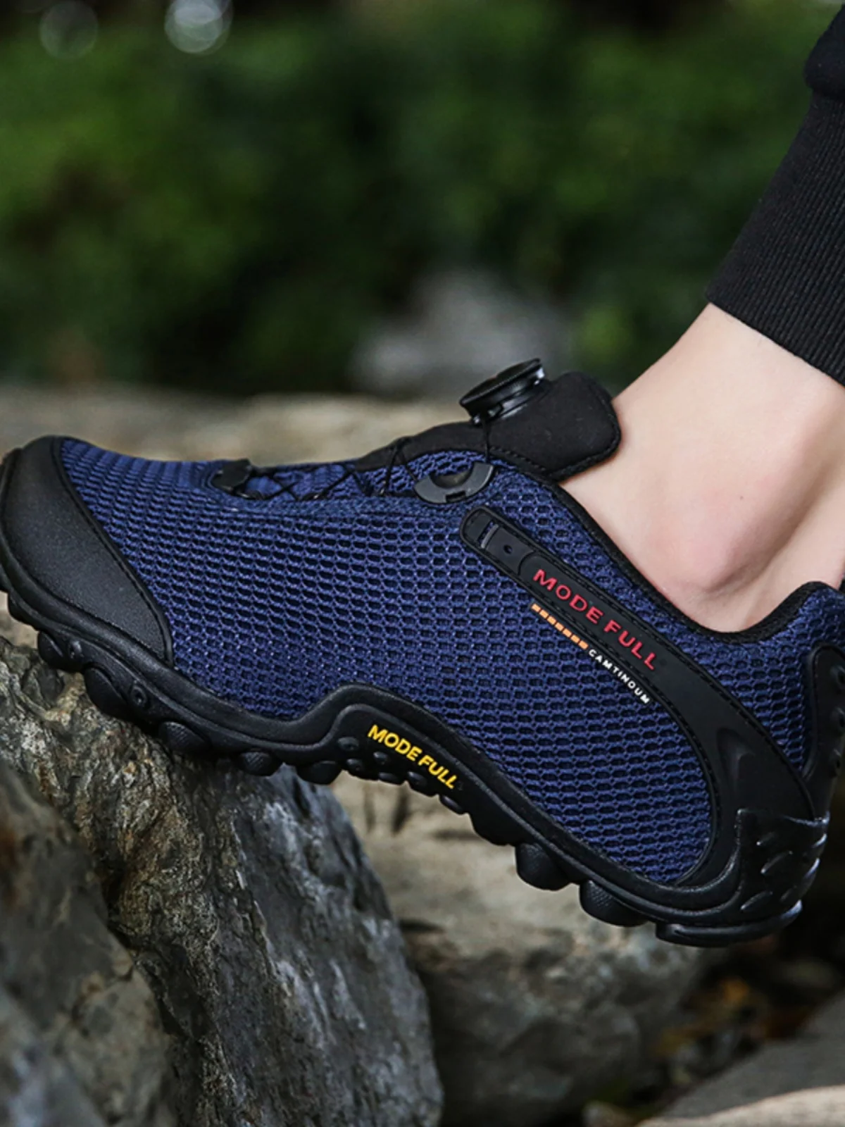 Zapatos de senderismo MERRTO para hombre, botas de acampada para escalar al aire libre, zapatos de tenis transpirables para mujer, zapatillas informales para senderismo al aire libre - imagen 4