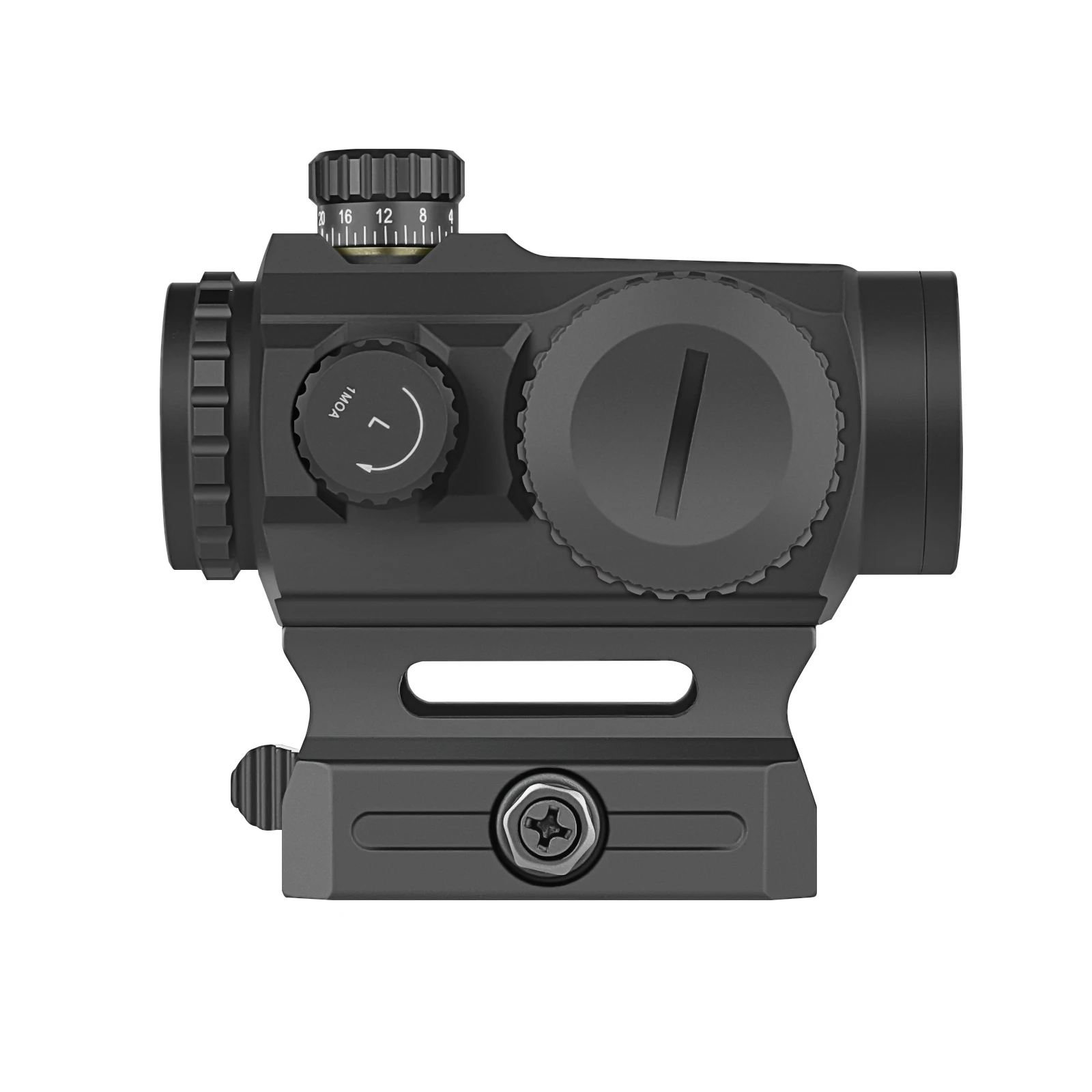 SPINA OPTICS-visor táctico de caza HD 1x20, montaje QD de tiro rápido, punto rojo, compatible con AR15, cbq. 556.308 - imagen 3