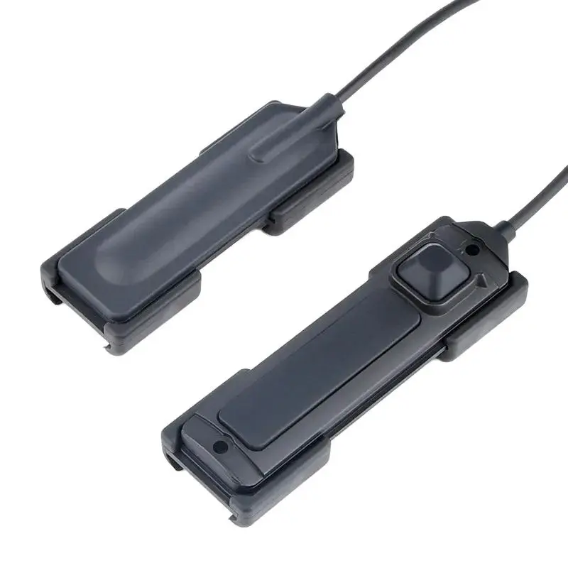 Almohadilla de presión de nailon PEQ-15 D2, Panel de bolsillo para luz de HL-X, apta para riel Picatinny de 21MM, ranura para interruptor de luz de arma táctica WADSN - imagen 2