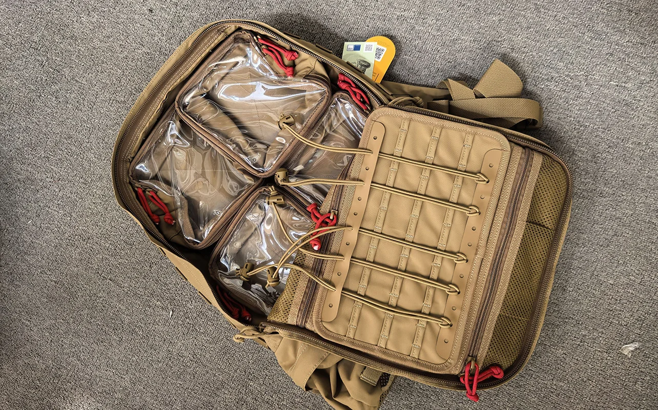 Mochila táctica de gran capacidad ultrafina ifak médica M10 de doble hombro - imagen 2