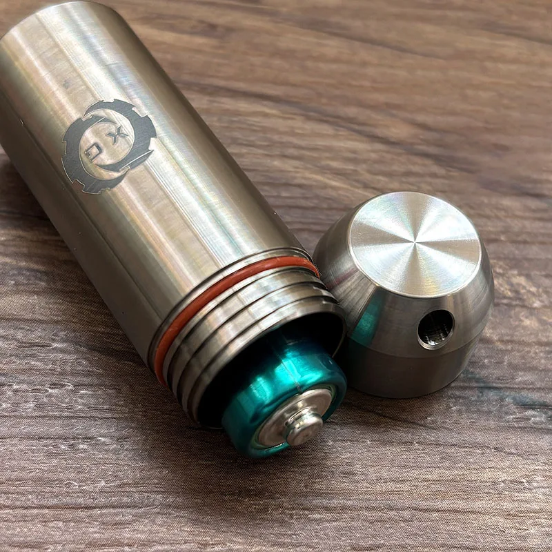 EDC-compartimento de almacenamiento multifunción para exteriores, resistente al agua, de titanio - imagen 4