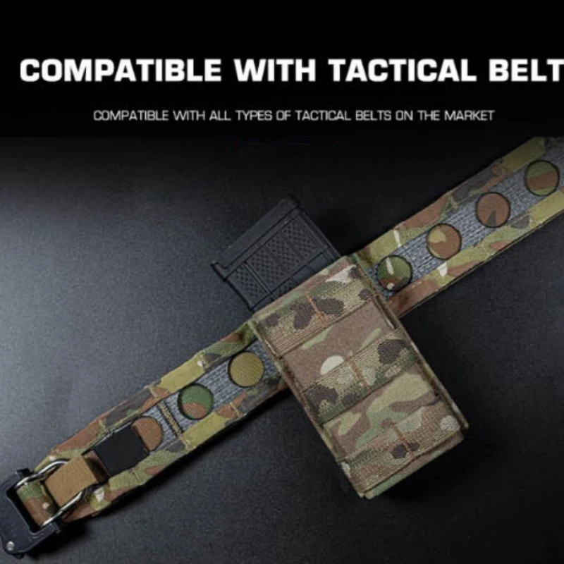 Paquete de funciones 5,56 de enlace único para exteriores (alto), compatible con MOLLE, accesorios de expansión para equipos de caza - imagen 5