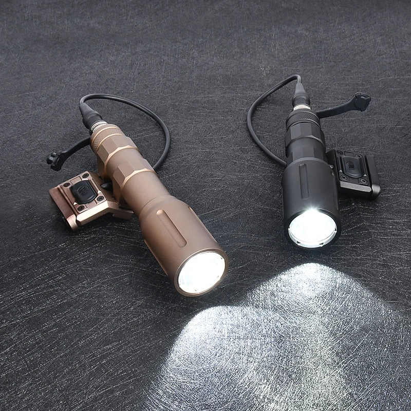 Linterna táctica de PLH-V2, juego de interruptor de 1300 lúmenes, alto rendimiento, brillante, para caza, explorador, Plhv2, botón de tapa trasera, compatible con riel de 20MM - imagen 3