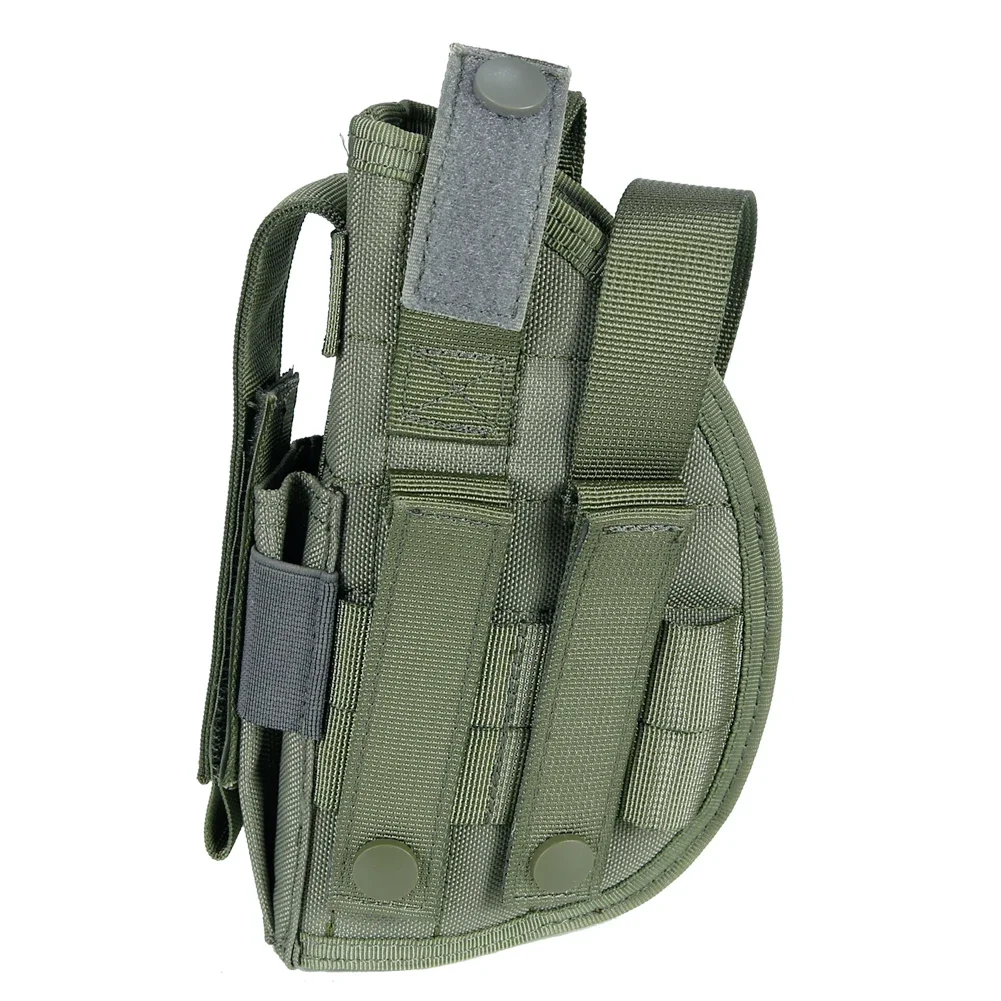 Funda táctica Universal Molle para pistola, bolsa de transporte oculta para pistola con bolsa para revistas de 9mm para caza G17 19 M9 - imagen 3
