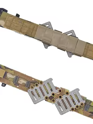 Cintura táctica de doble fila 40 °   Accesorio de correa de placa adaptadora cónica MOLLE en ángulo