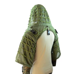 Viper Traje Ghillie táctico camuflaje ripstop con capucha para airsoft