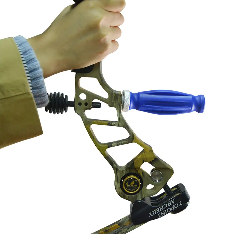 Estabilizador de arco compuesto de 5 pulgadas, amortiguador elevador de arco de tiro con arco, amortiguador de tiro con tornillo 5/16, varilla a prueba de golpes para caza - imagen 3