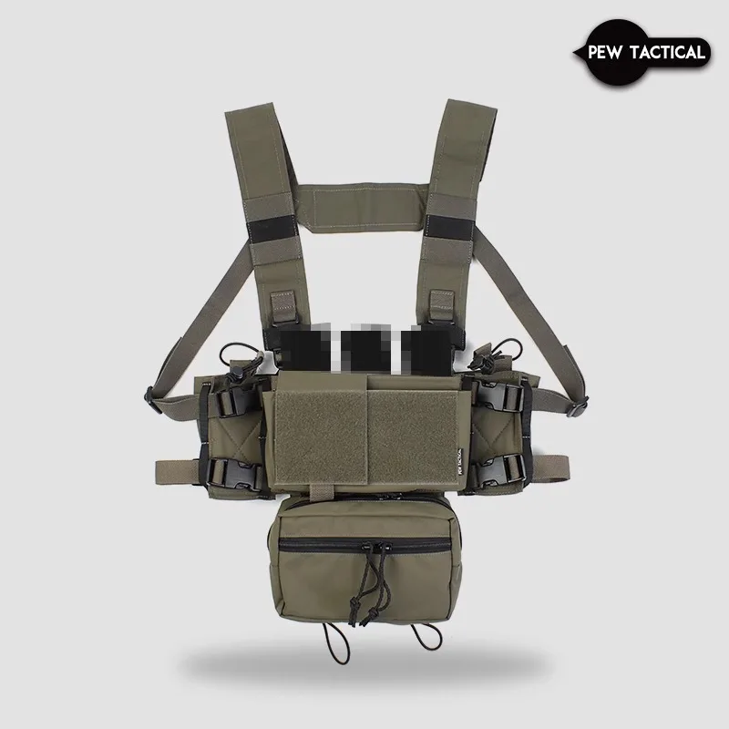 Pew Tactical MK4 Chest Rig System D3 500D Tela mate original AIRSOFT Hunting - imagen 2