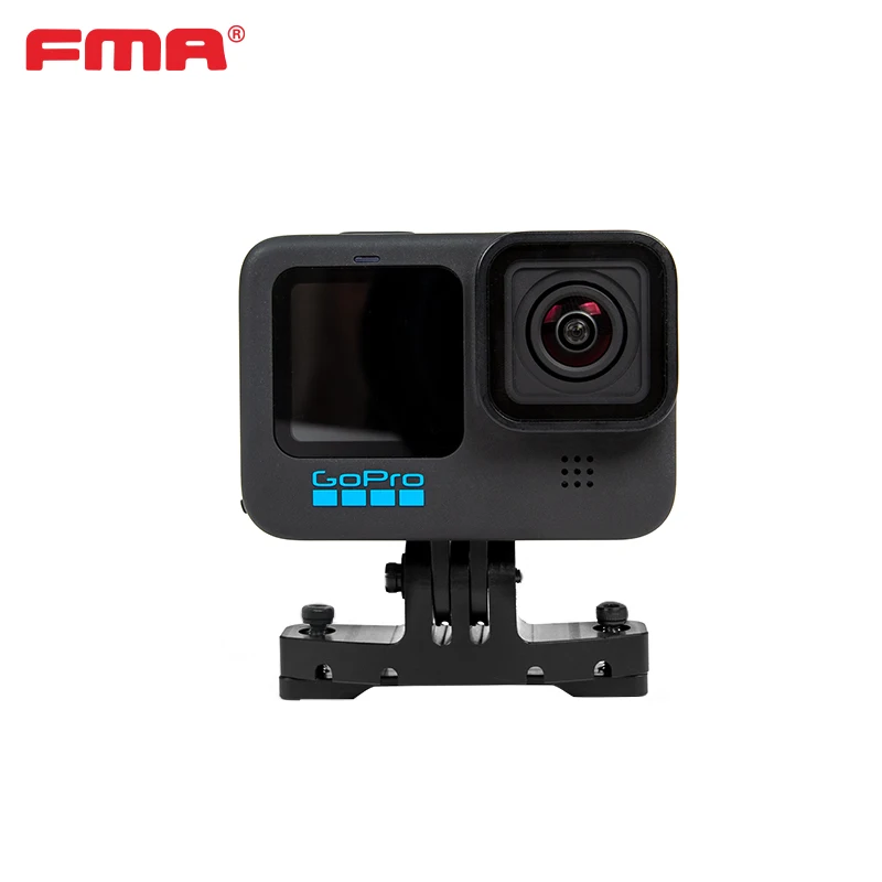 Soporte para cámara de acción FMA de alta resistencia Soporte para máscara F5/F1 de metal compuesto para estabilidad y sin vibración - imagen 4