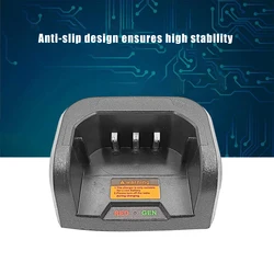 Anysecu T56 - Base de carga para walkie-talkie de escritorio