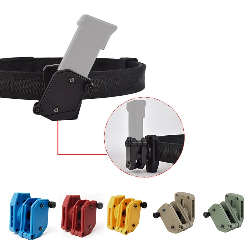 Bolsa táctica IPSC multiángulo para cargador de velocidad, ajuste de tiro, pistola Airsoft, funda Mag, Clip para cinturón para Glock 17/HI-CAPA/PX4