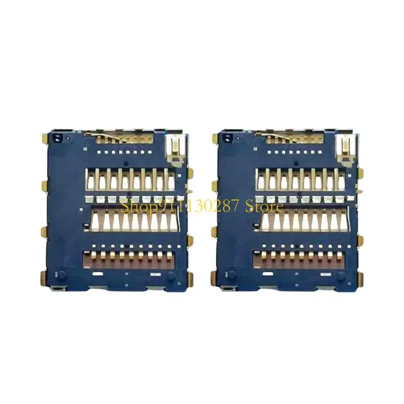 Bandeja enchufe con ranura para lector tarjetas memoria consola juegos J1HC para pieza reparación NS2 - imagen 3