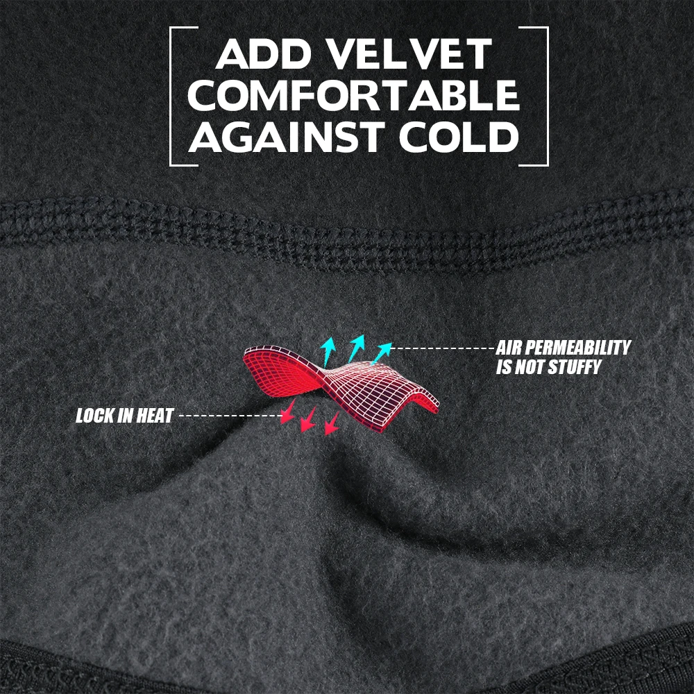 Gorro de lana de invierno para hombre y mujer, para ciclismo, tenis, Fitness, correr, gimnasio, cubierta cálida para las orejas, esquí, Snowboard, a prueba de viento - imagen 5