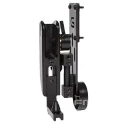 Soporte de cinturón de pieza de aluminio IPSC modelo BK, caza táctica velocidad de disparo CNC aluminio Ghost One S Style funda de carrera