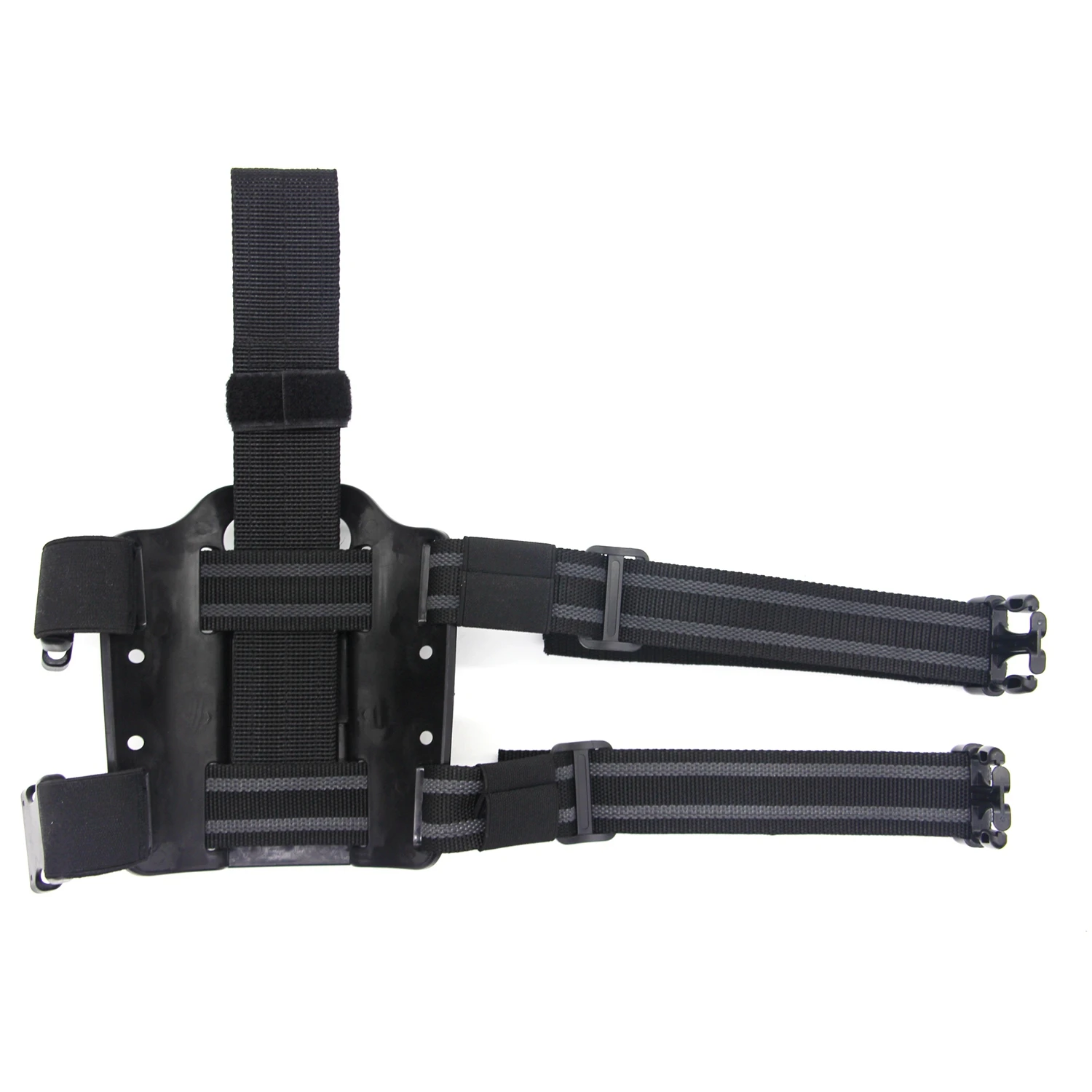 Funda antideslizante para pistola GL17 M9 SIG P226, plataforma para muslo, accesorios de caza para tiro, funda para pierna caída, adaptador de cuchilla - imagen 3