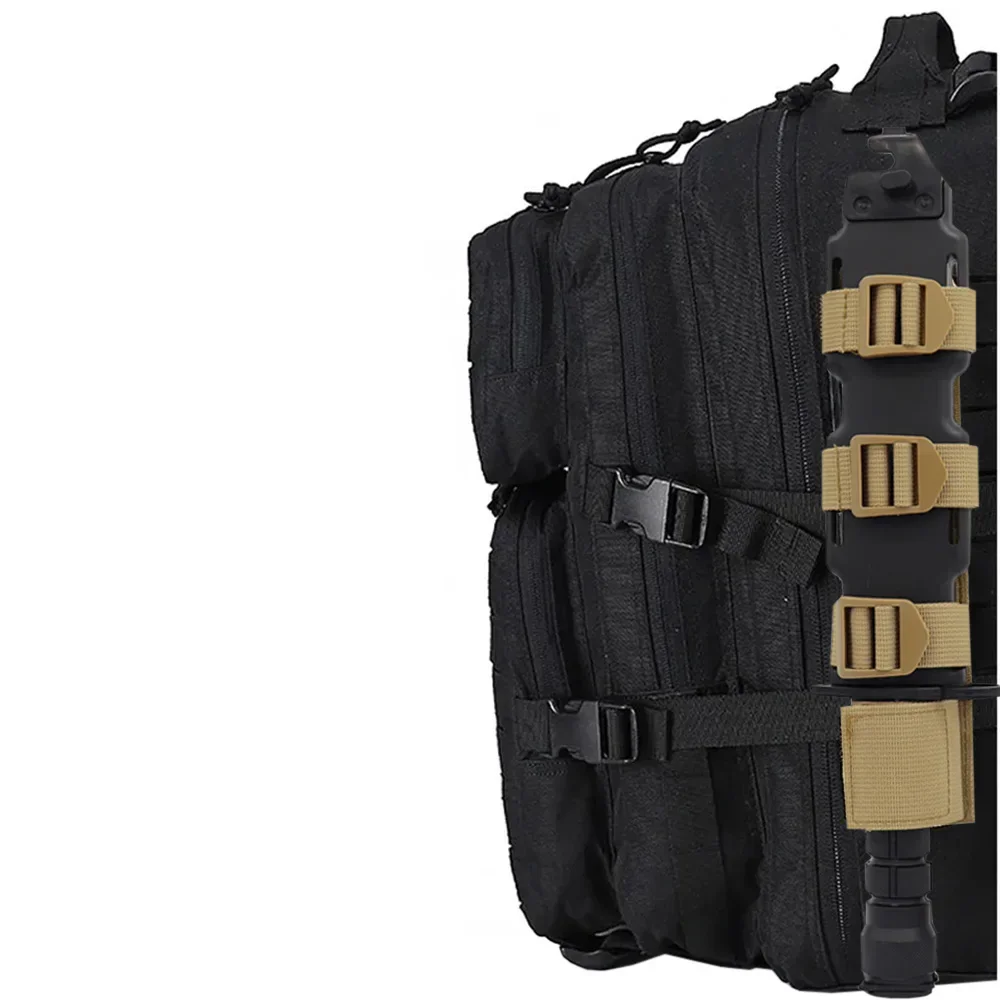 Cuchillo táctico Molle Shealth, adaptador de mochila, herramienta de fijación, soporte de funda, accesorios de caza para acampar al aire libre - imagen 3