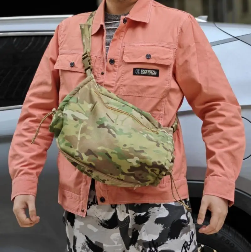 Chaleco táctico, colgador de caída, bolsa calentadora de manos, clima frío, mantiene tus manos calientes, Airsoft para acampar al aire libre - imagen 5