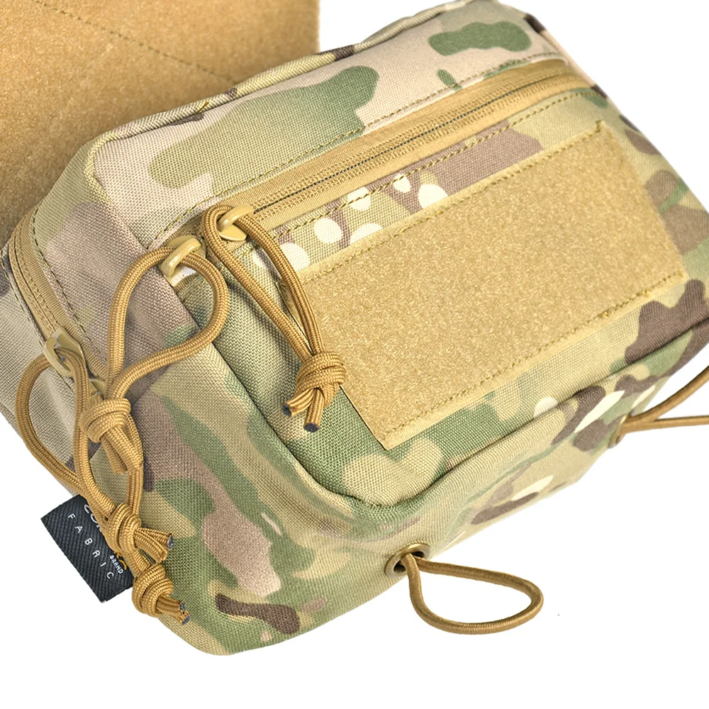 Riñonera táctica MK3, bolsa de utilidad para el vientre, chaleco de aparejo para el pecho, portador de placa, aspecto de gancho de nailon - imagen 4