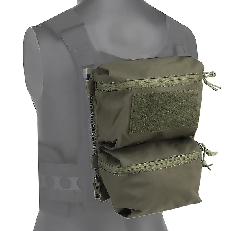 Chaleco de caza estilo FERRO, Panel trasero, bolsa doble FCPC V5, mochila con cremallera, bolsa de agua - imagen 5