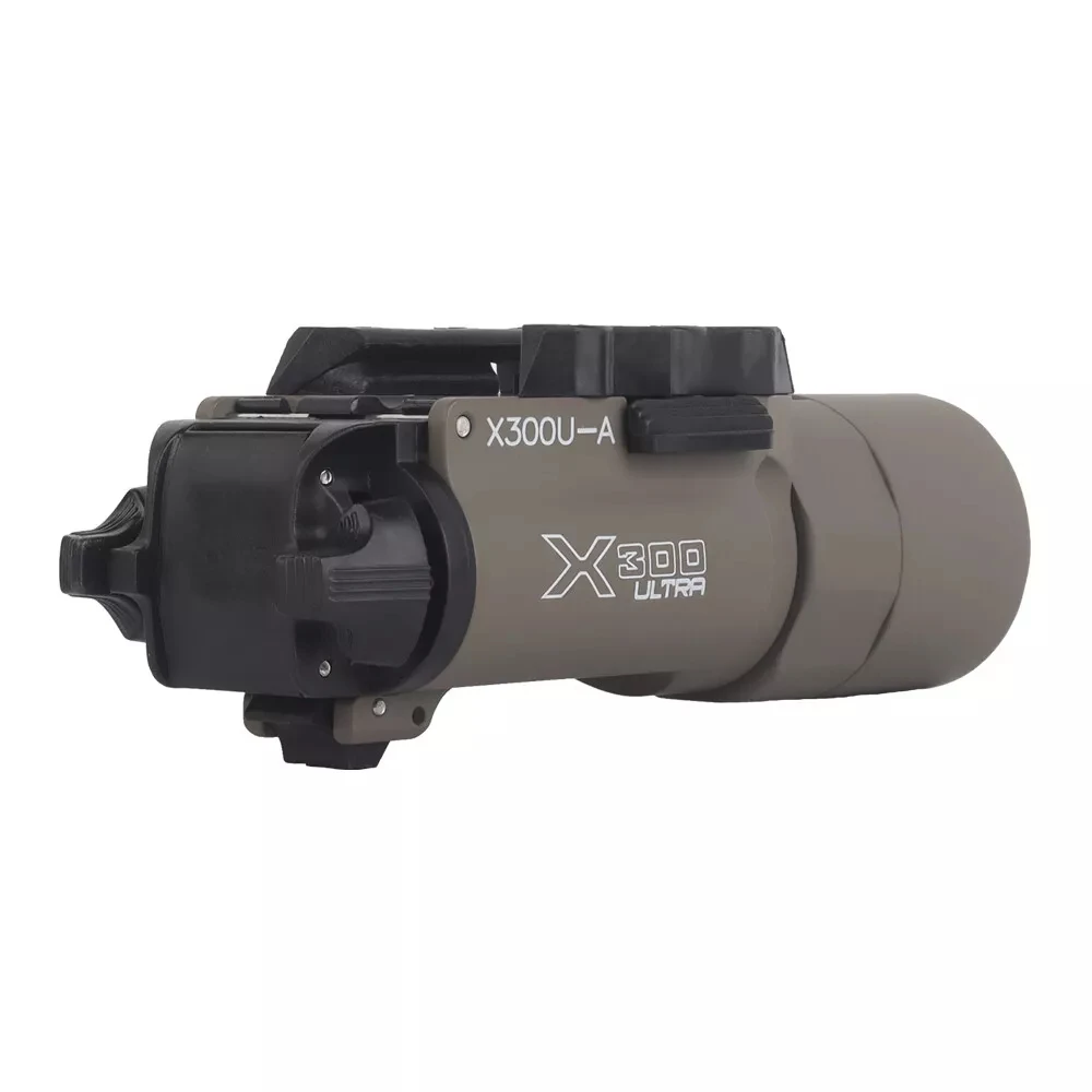 Linterna táctica X300U Ultra para casco airsoft 800 lúmenes estrobo - imagen 4