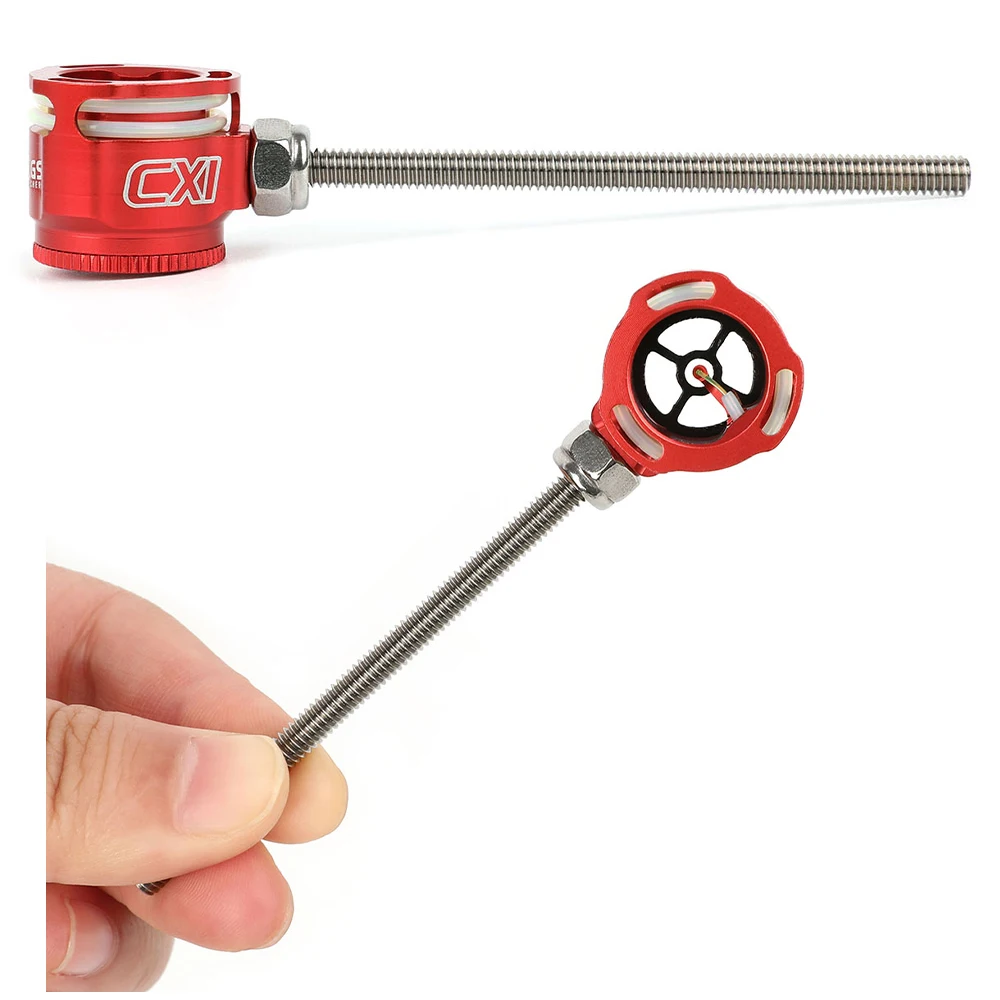 Arco recurvo de tiro con arco, cabeza de aleación, Color de visión, fibra óptica de 0,019 pulgadas, hilo de 8-32 ", arco recurvo, herramienta de puntería de caza - imagen 2