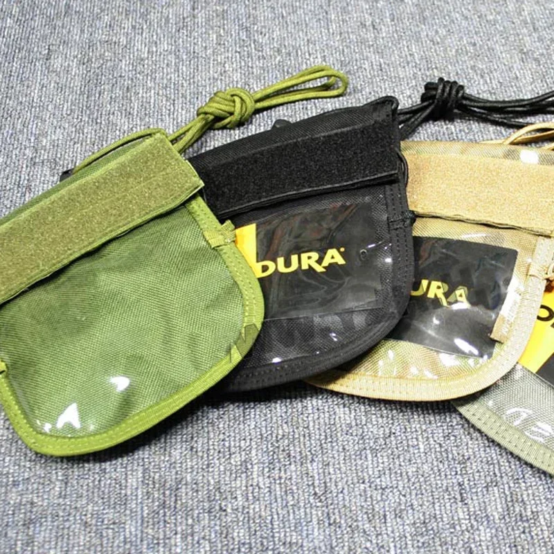 Emersongear táctico SHOOTER Deluxe NEckerd ID cartera bolsa paquete de documentos bolsas Panek caza al aire libre Aisoft Camping Nylon EM6018 - imagen 2