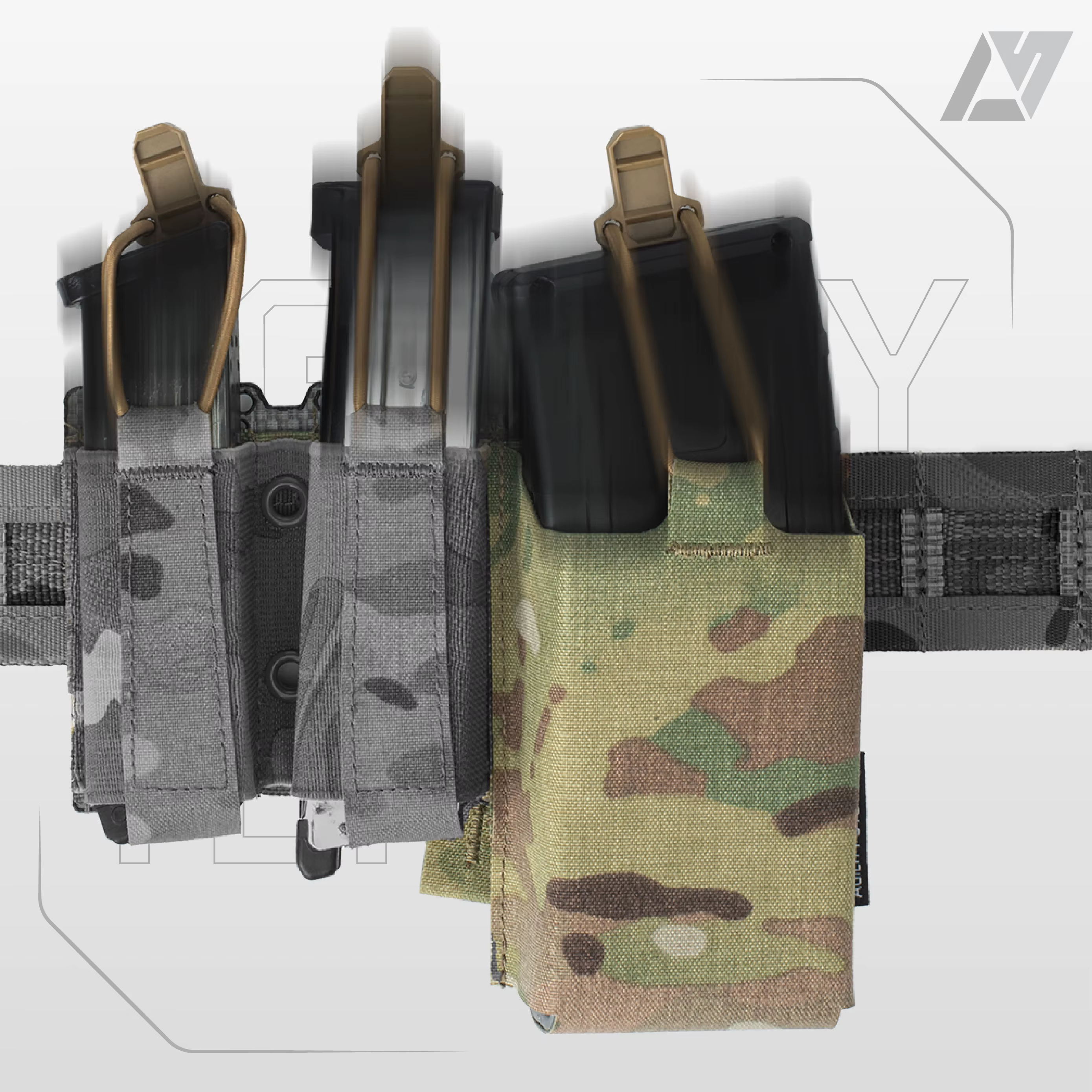 Funda táctica MOLLE Ferro KSAR estilo individual – para cargador - imagen 4
