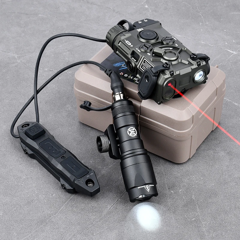 Wadsn Linterna táctica láser RGB puntero IR M600C doble presión - imagen 5
