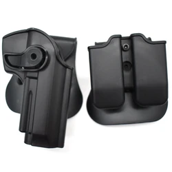 Funda táctica cintura M9 doble portacargadores