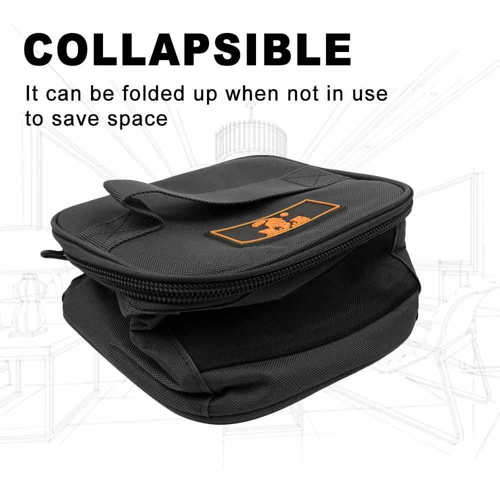 Bolsa de munición táctica, estuche para cartuchos de caza, bolsa para balas, paquete de almacenamiento de municiones portátil, bolso organizador EDC para deportes al aire libre - imagen 3