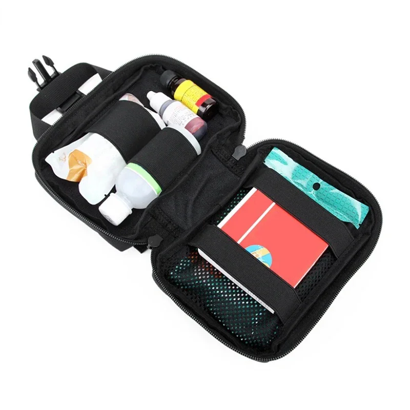 Bolsa Molle, bolsa médica táctica, bolsas de primeros auxilios EMT rasgadas, bolsa médica IFAK, bolsa de suministros de emergencia para exteriores, paquete de utilidad - imagen 3