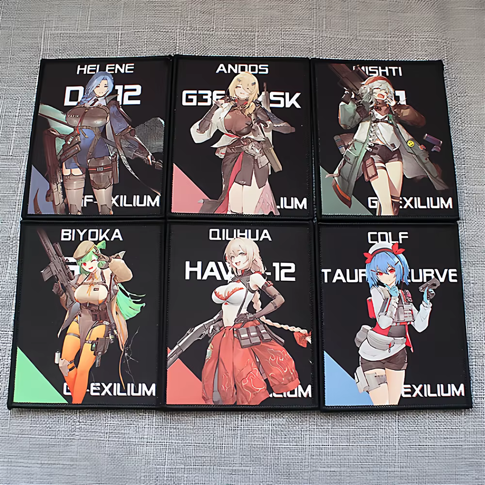 Girls' Frontline Parche táctico AK15 AN94 UMP45 - Diseño militar MOLLE