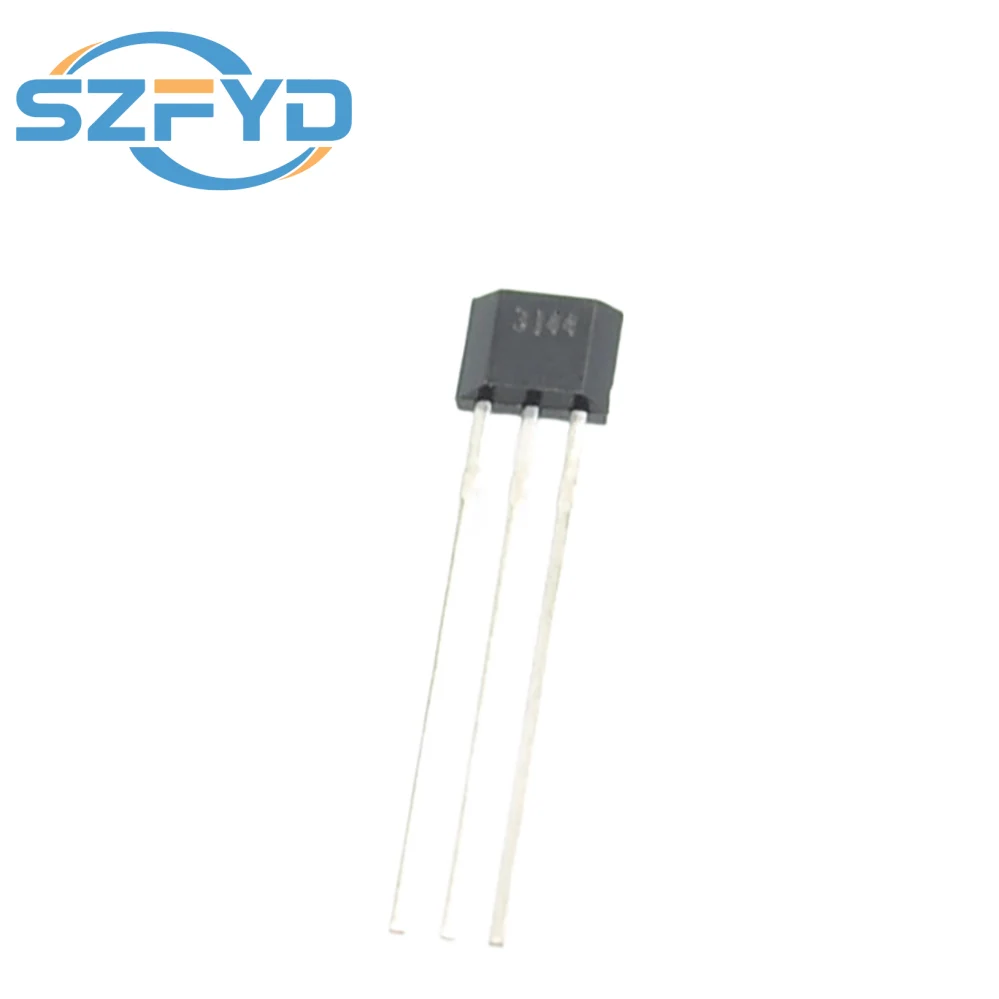 Sensor efecto Hall A3144 TO-92S – Interruptor unipolar magnético - imagen 2