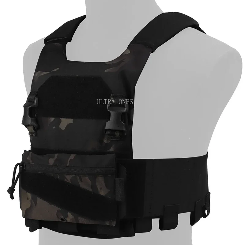 Chaleco táctico armadura corporal caza camuflaje placa portadora chaleco Airsoft tiro combate Paintball chaleco protector - imagen 5