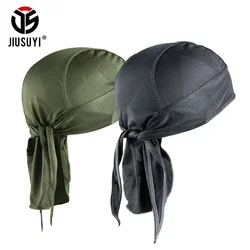 Gorros deportivos de secado rápido para ciclismo, Bandana para correr para hombre y mujer, pañuelo para la cabeza, gorro de pirata transpirable, gorro con capucha, gorros